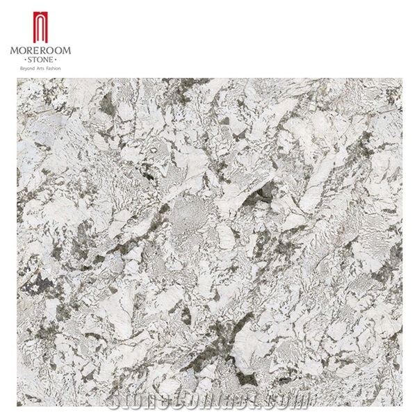White Marble Look Tiles 1600*3200Mm Sintered Stone Tile