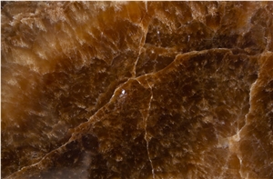 Brunt Caramel Onyx Slabs, Brown Onyx Slabs
