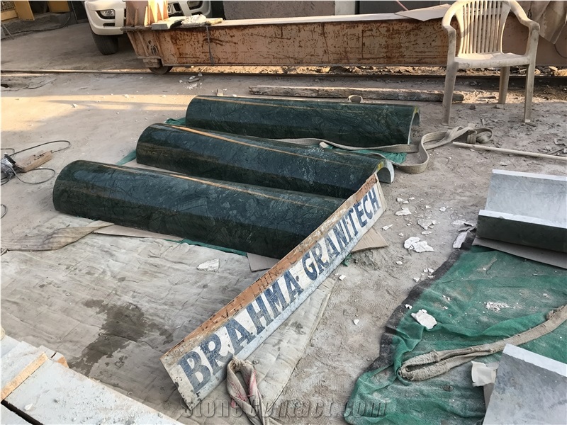 Green Marble Pillars, Marble Column Pillars, Rock Pillars