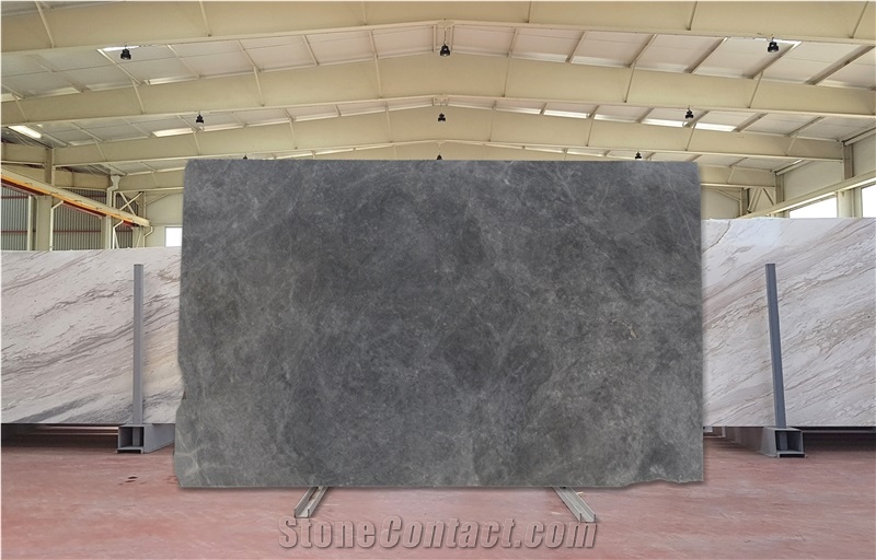 Era Silver Marble Slabs, Grey Marble Slabs