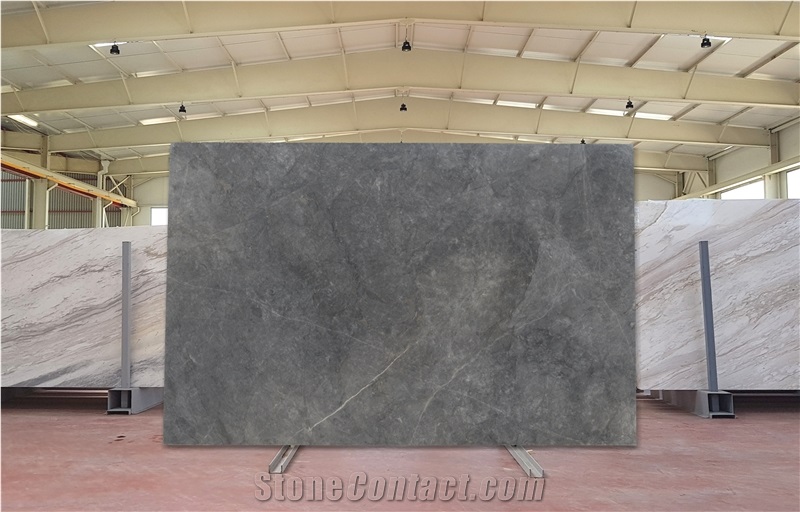 Era Silver Marble Slabs, Grey Marble Slabs