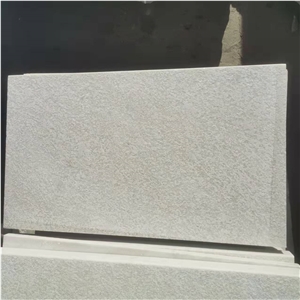 Atlantic Stone Crystal White Quartzite Flamed Pool Paver