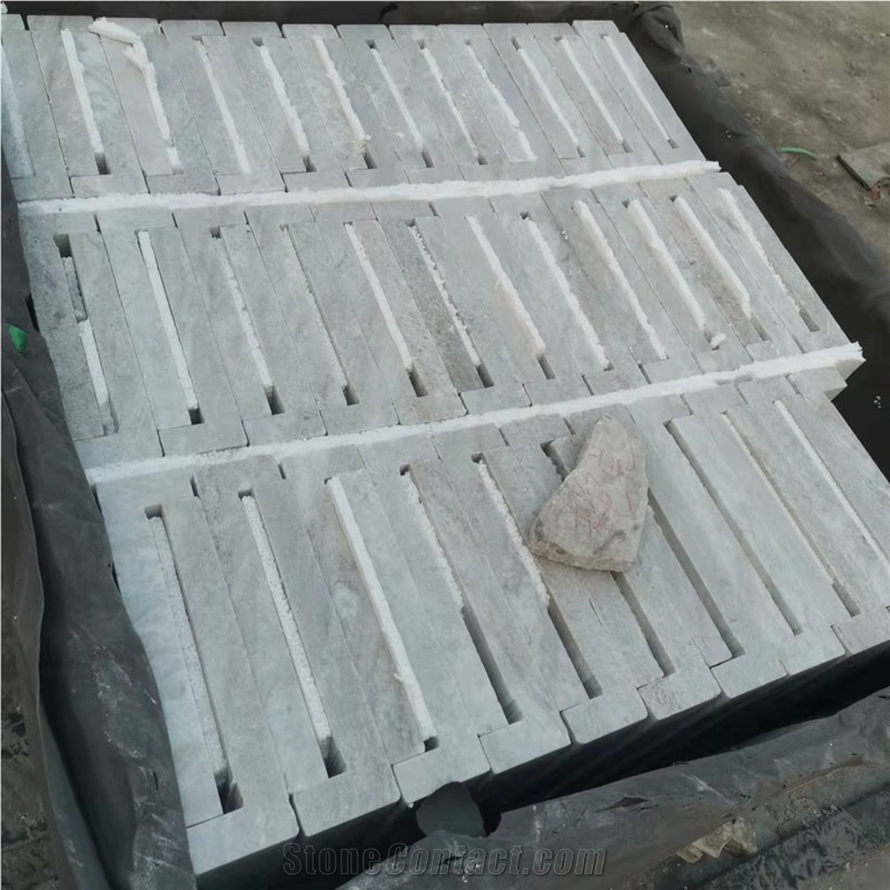 Atlantic Stone Crystal White Quartzite Flamed Pool Paver