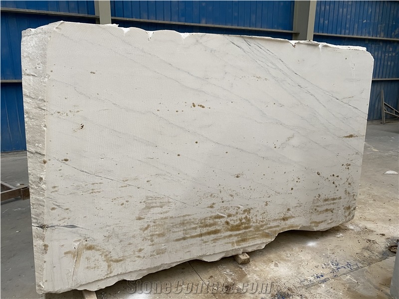 Nature White Marble Blocks Similar To Aristone White Marble