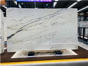 Nature White Marble Blocks Similar To Aristone White Marble