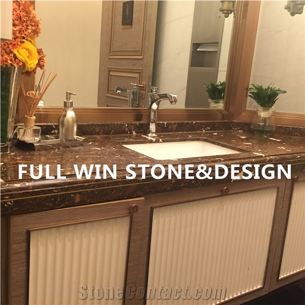 Artificial Marble Hotel, School, Hospital Bathroom Counters