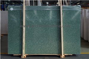 Bright Green Terrazzo Cement Slabs Tiles