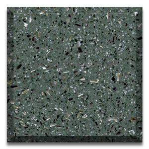 Bright Green Terrazzo Cement Slabs Tiles