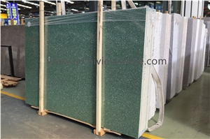 Bright Green Terrazzo Cement Slabs Tiles