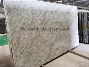 Polished Andromeda White Granite Slabs Polished Andromeda White Granite Slabs