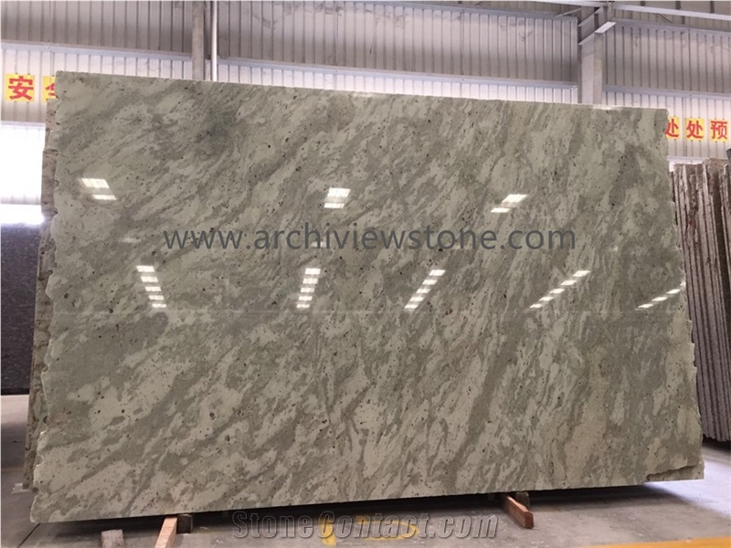 Polished Andromeda White Granite Slabs