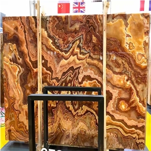 Red Onyx Tiger Onyx Slabs Red Onyx Tiger Onyx Slabs