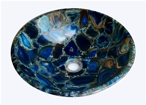 AGATE SEMI PRECIOUS STONE SINKS AND BASINS
