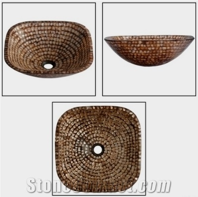 AGATE SEMI PRECIOUS STONE SINKS AND BASINS