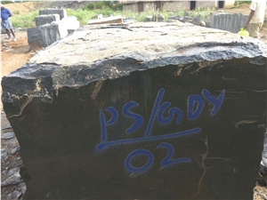 Chamrajnagar Black Granite Blocks