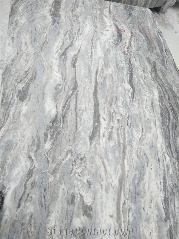 Fantasy Brown Fantasy Grey Marble Slabs