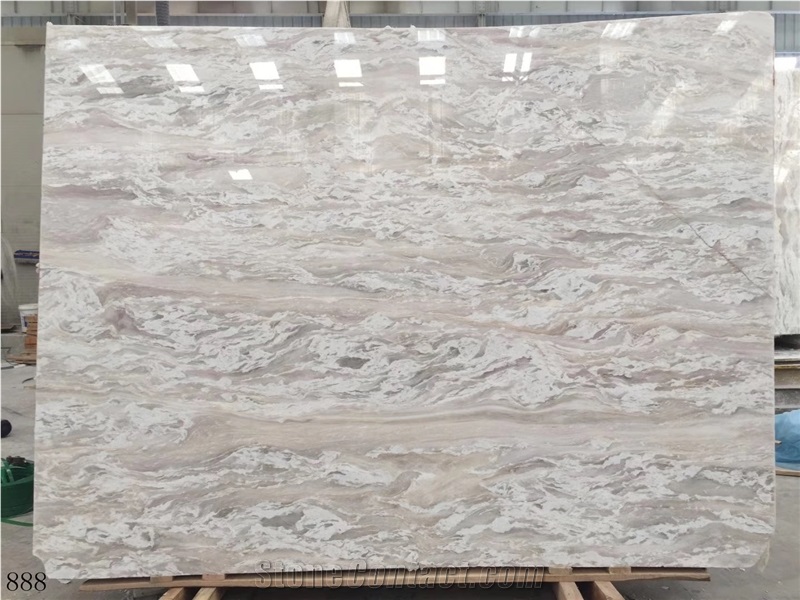 Greece Ionia Marble Egeo Ondulato Cloudy Fantasy White Slab