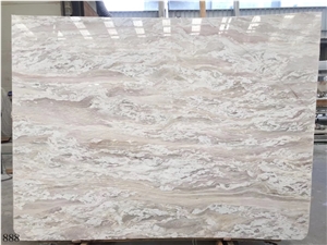 Greece Ionia Marble Egeo Ondulato Cloudy Fantasy White Slab