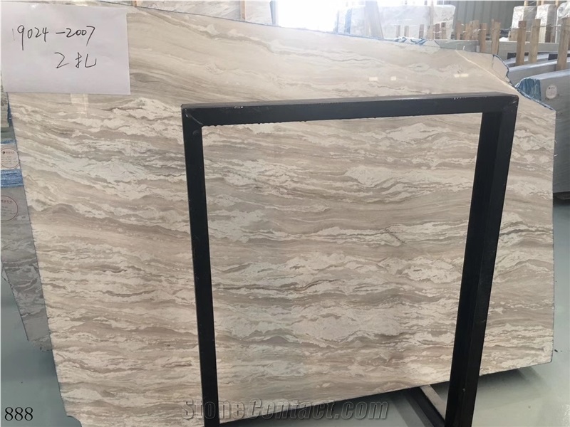 Greece Ionia Marble Egeo Ondulato Cloudy Fantasy White Slab
