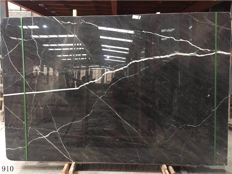 Tunisia Noir Aziza Marble Black Gris Dorato Sahara Lauren