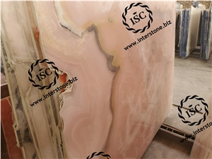 Persian Pink Onyx Slabs