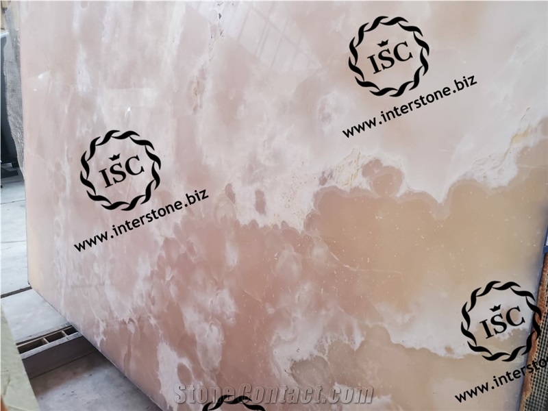 Persian Pink Onyx Slabs