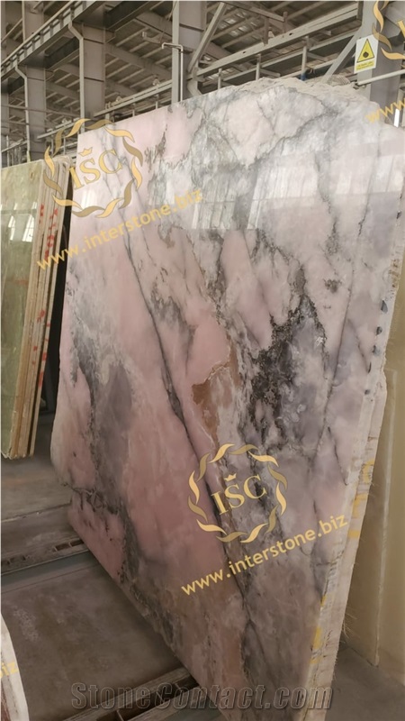Persian Pink Onyx Slabs