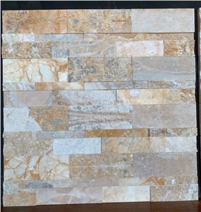 Espacato Empire Beige Wall Cladding Veneer,Feature Wall Panel,Stacked Stone Veneer