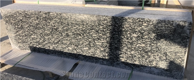 G408 Gris Ola - Sea Wave Granite Kitchen Countertop