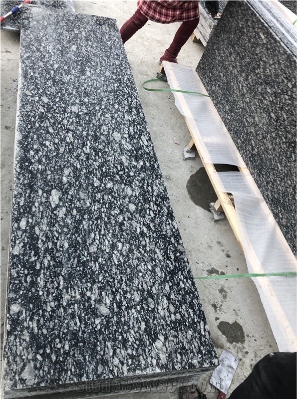 G408 Gris Ola - Sea Wave Granite Kitchen Countertop
