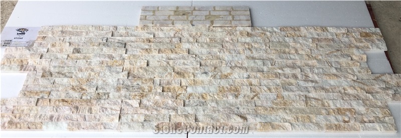 M073 Onxy Beige Stacked Stone