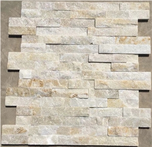 Offwhite Quartzite Stacked Espacato