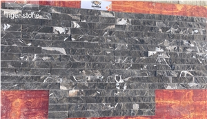 Silver Dragon Marble Stacked Stone Panel Silver Dragon Marble Stacked Stone Panel
