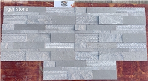 Stacked Grey Marble Wall Cladding Panels,Wall Cladding Veneer