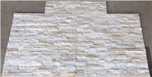 SY006 Ivory Quartzite Stacked Stone