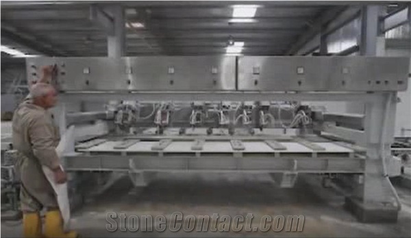 SNIC 6 Disks Splitter SNM-REF Multi-Blade Tile Cutting, Trimming Machine
