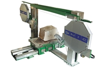 SNM-WI-2J Single Wire (2 Mt) Block Cutting Machine, CNC Diamond Wire Shaping Machine