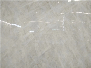 White Crystal Ice Quartzite Floor Tile Slab