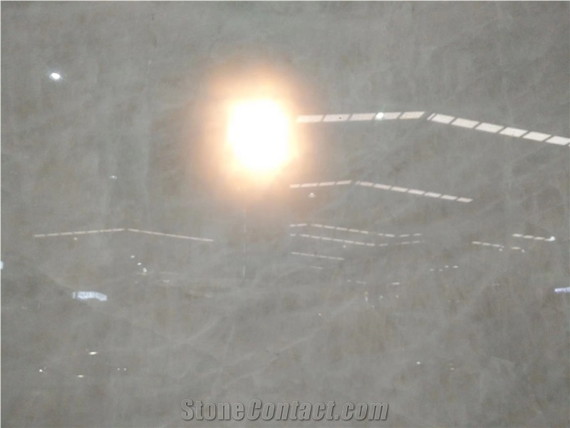 White Crystal Ice Quartzite Floor Tile Slab