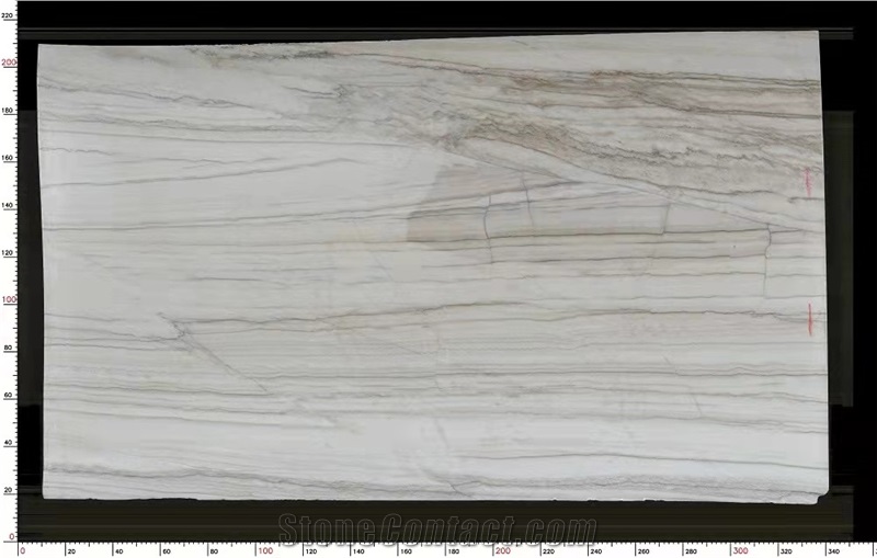 White Macaubas Quartzite Slab
