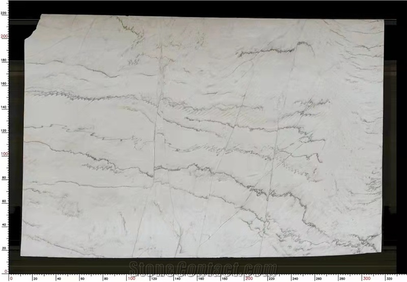 White Macaubas Quartzite Slab