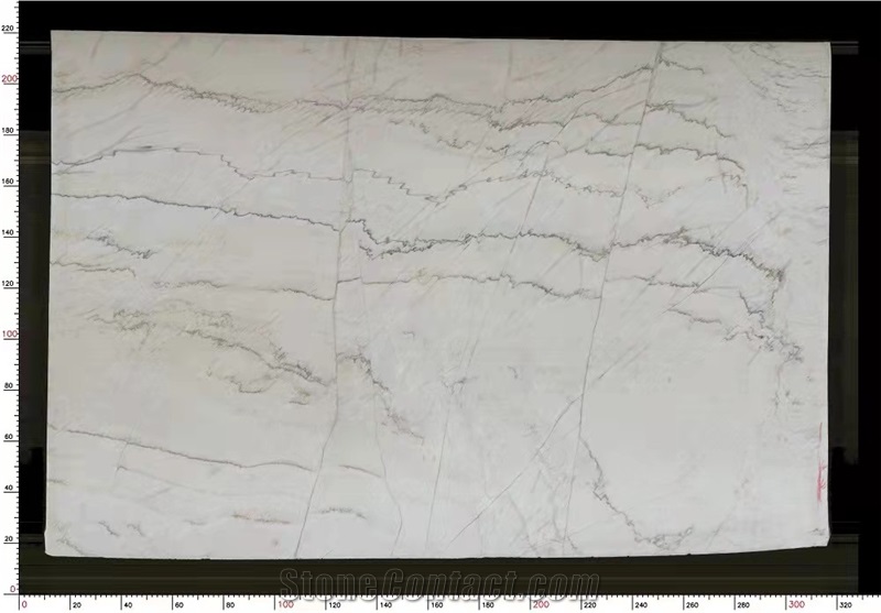 White Macaubas Quartzite Slab