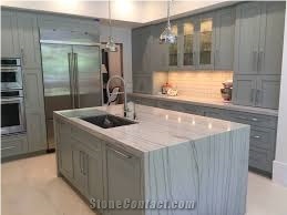 White Macaubas Quartzite Slab