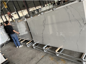 Calacatta White Sintered Stone Panel Slab Calacatta White Sintered Stone Panel Slab