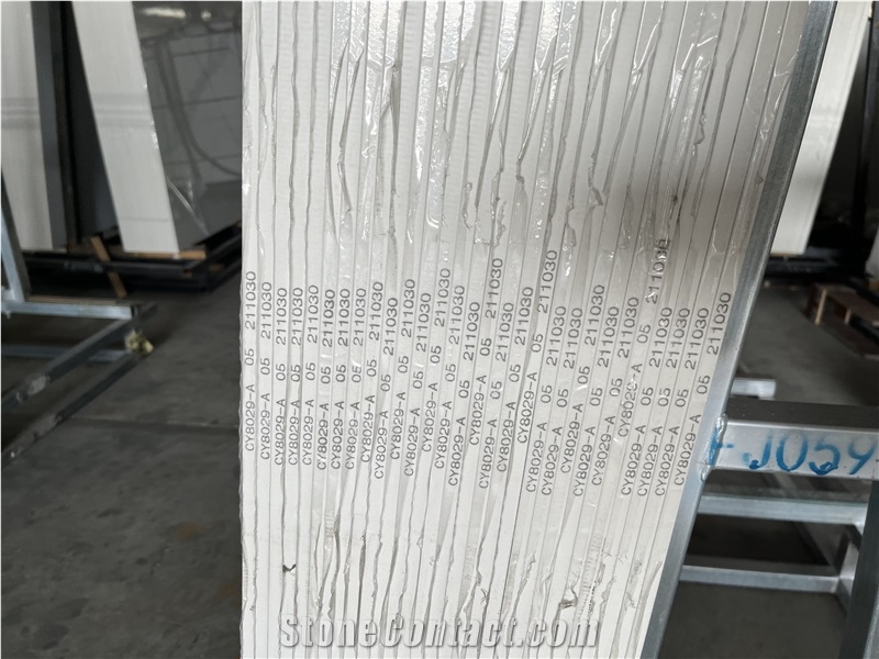Calacatta White Sintered Stone Panel Slab