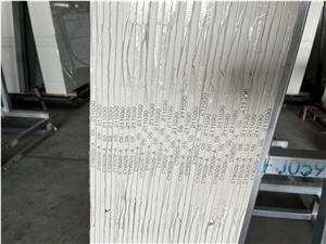 Calacatta White Sintered Stone Panel Slab