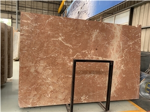 Coral Red Marble Slab Tile