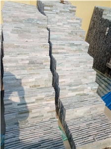 White Grey Marble Loose Stone Ledge Panel Veneer