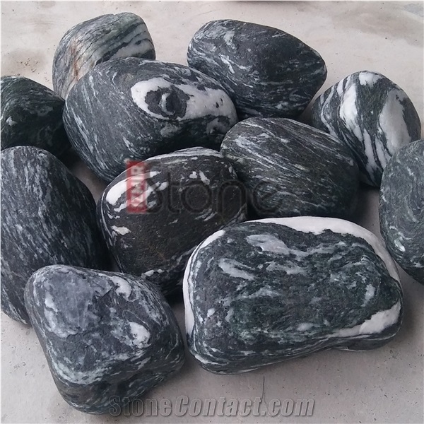 Green Angel Pebbles (Green-White)