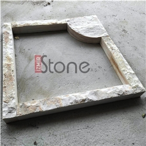 Riviera Marble Tombstone- Spatlfelsen
